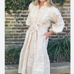 Sue Sartor Flounce Dress